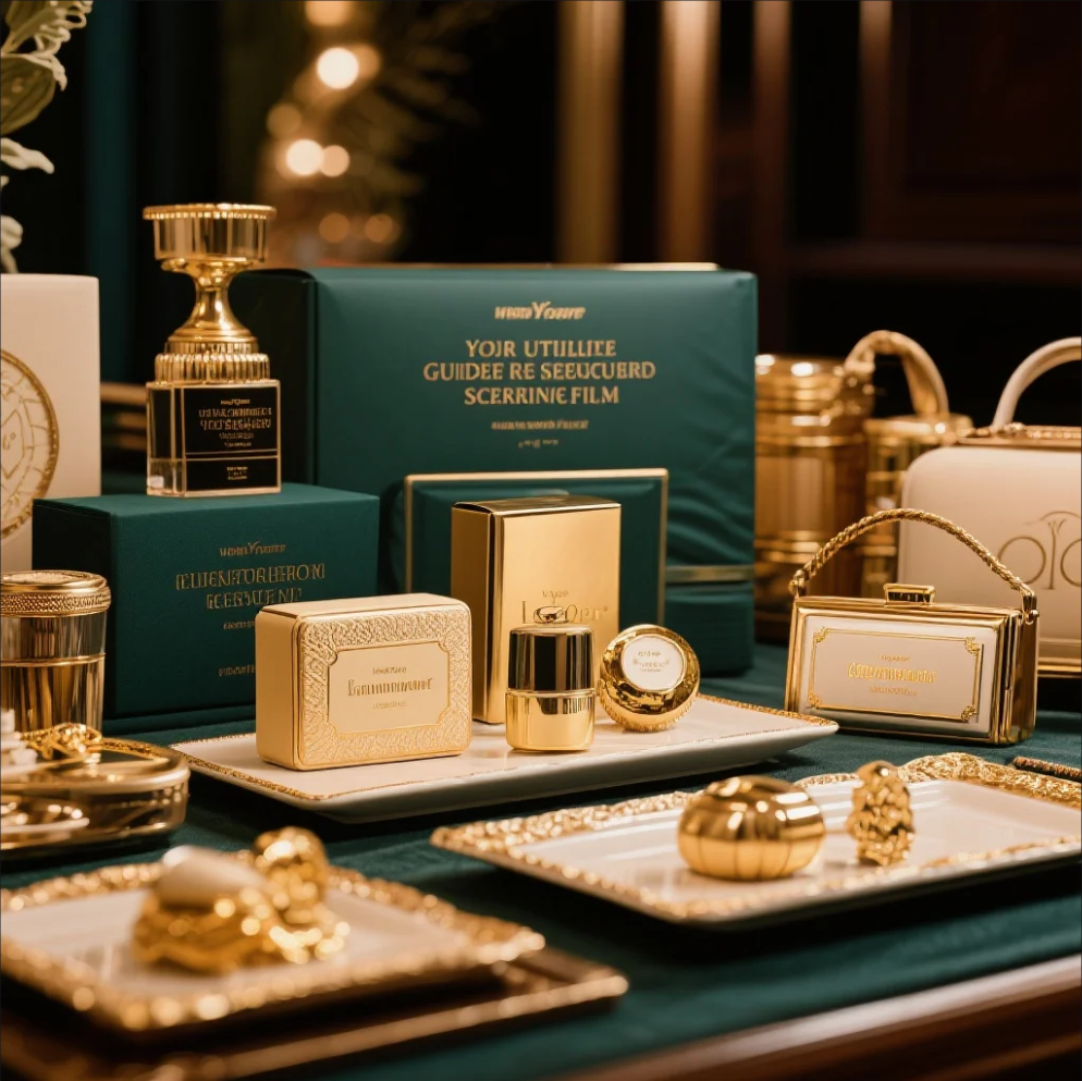 Artistic display of curated goods featured on ScreeningFilm platform