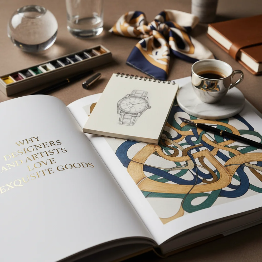 Creative professionals inspired by Exquisite Goods products