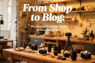 Exquisite handmade goods featured on ScreeningFilm’s shop and blog