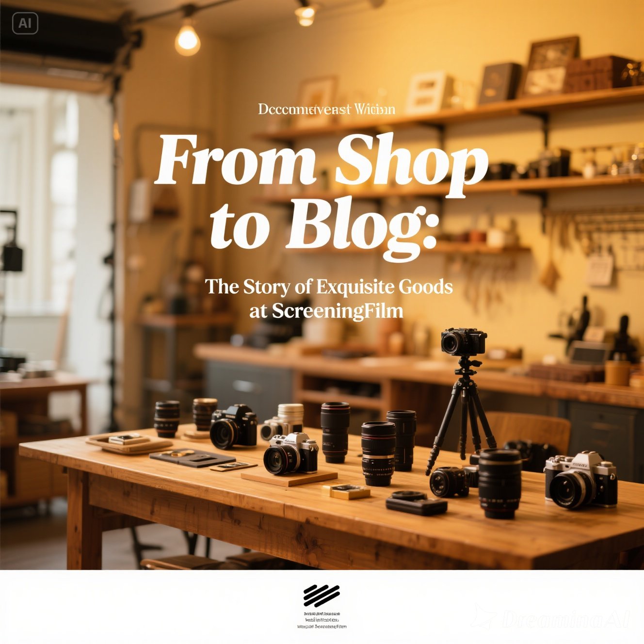 Exquisite handmade goods featured on ScreeningFilm’s shop and blog