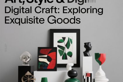 A showcase of art, fashion, and digital craft items from Exquisite Goods