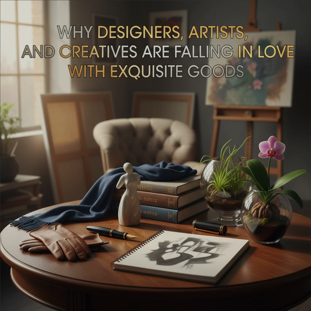 Why Designers, Artists, and Creatives Are Falling in Love with Exquisite Goods