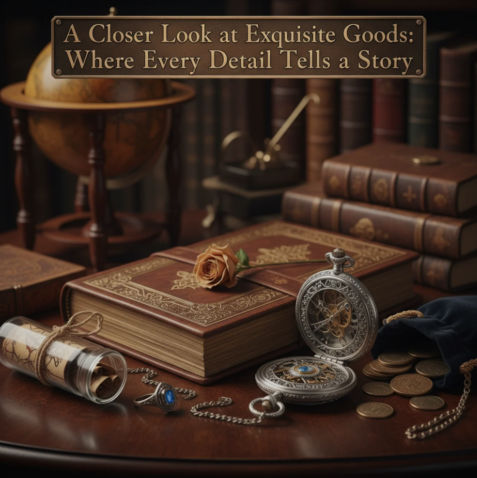 A Closer Look at Exquisite Goods: Where Every Detail Tells a Story