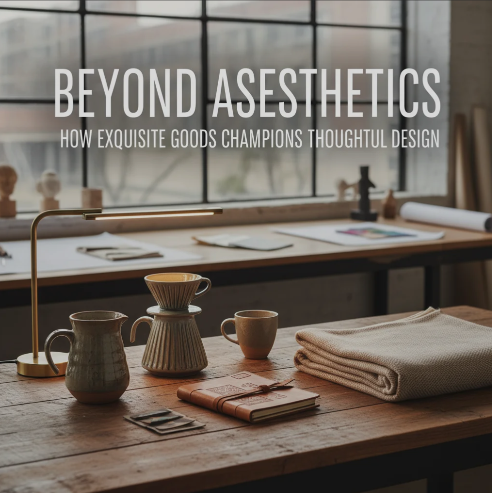 Beyond Aesthetics: How Exquisite Goods Champions Thoughtful Design