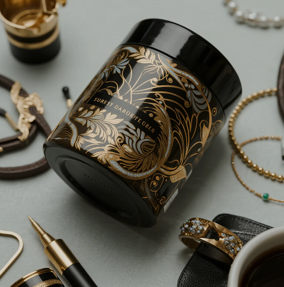 Exquisite Goods digital artwork blending style, patterns, and craftsmanship