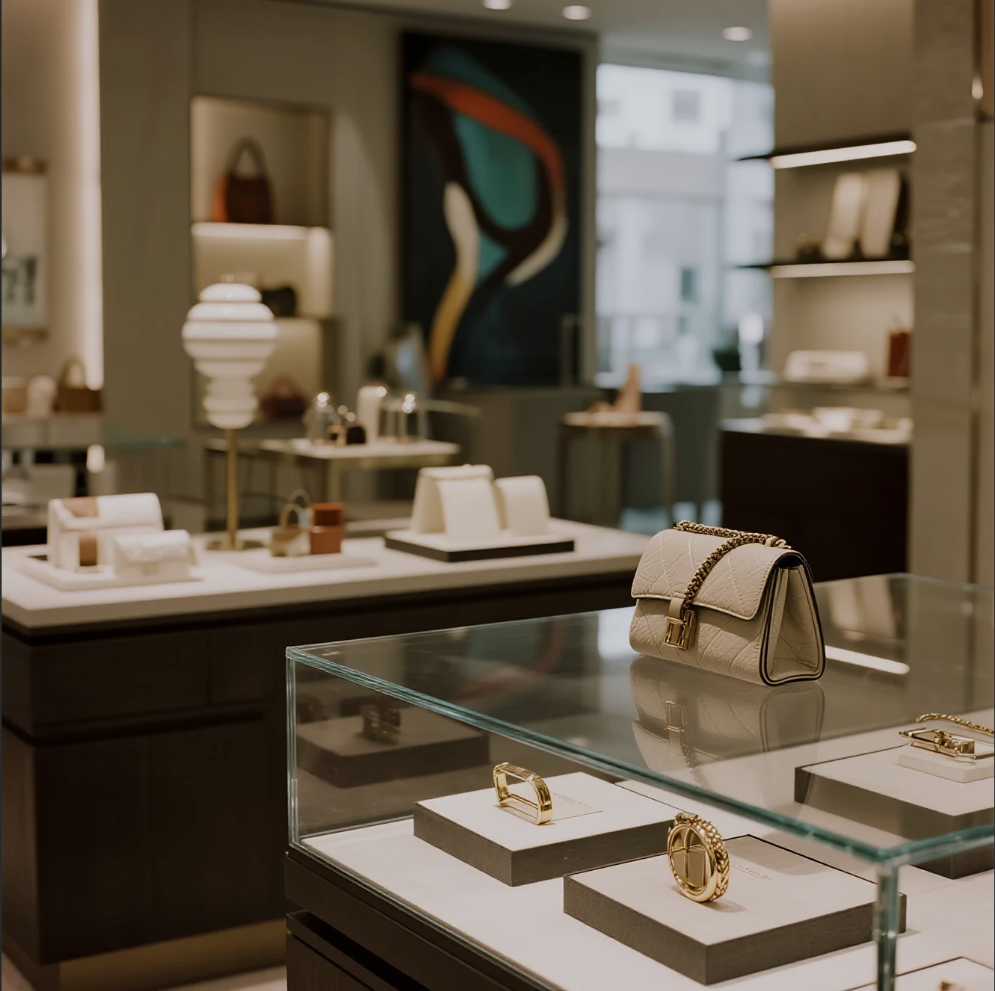 Designer crafting a handmade product for Exquisite Goods inspired by creative storytelling