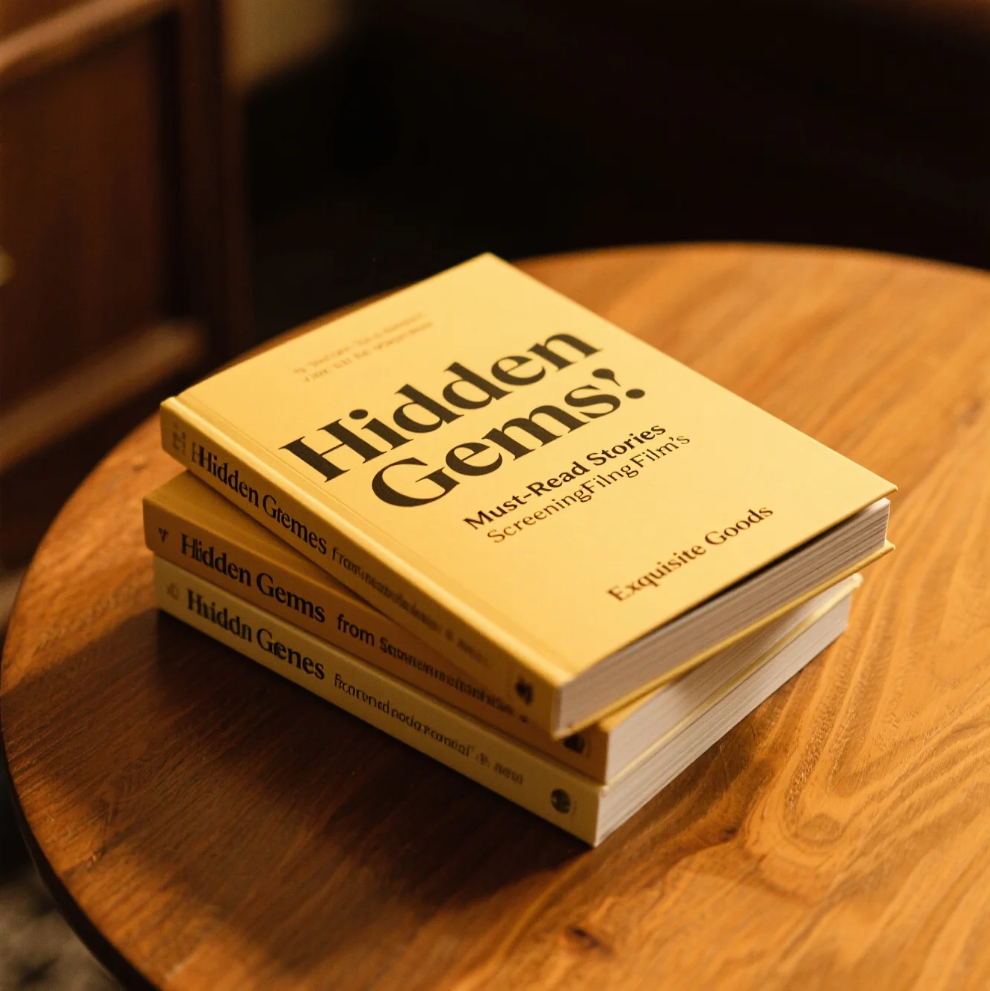 Editorial-style layout from ScreeningFilm Exquisite Goods feature